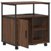 Cabinet cu Stație de Încărcare Stejar închis 61 x 46 x 67 cm - WALTI WALTI