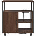 Cabinet cu Stație de Încărcare Stejar închis 61 x 46 x 67 cm - WALTI WALTI