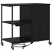 Cabinet cu Stație de Încărcare Stejar Negru 76 x 41 x 72 cm - WALTI WALTI