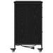 Cabinet cu Stație de Încărcare Stejar Negru 76 x 41 x 72 cm - WALTI WALTI