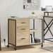 Cabinet cu Stație de Încărcare Stejar Sonoma 76 x 41 x 72 cm - WALTI WALTI