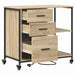Cabinet cu Stație de Încărcare Stejar Sonoma 76 x 41 x 72 cm - WALTI WALTI