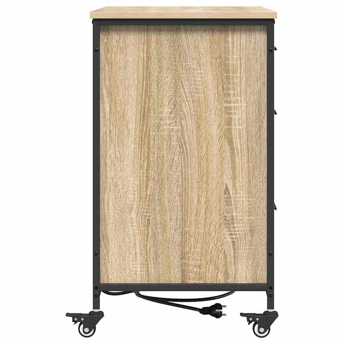 Cabinet cu Stație de Încărcare Stejar Sonoma 76 x 41 x 72 cm - WALTI WALTI