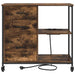 Cabinet cu Stație de Încărcare Stejar fumuriu 76 x 41 x 72 cm - WALTI WALTI