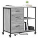 Cabinet cu Stație de Încărcare Gri Sonoma 76 x 41 x 72 cm - WALTI WALTI