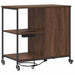 Cabinet cu Stație de Încărcare Stejar închis 76 x 41 x 72 cm - WALTI WALTI