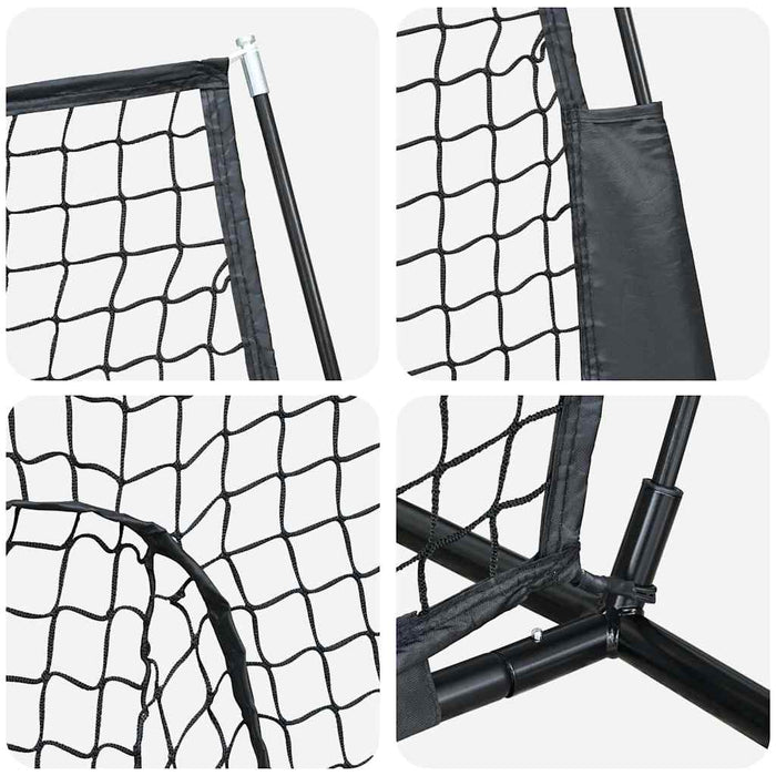 Baseball și Softball Negru 250 x 106 x 209 cm Poliester - WALTI WALTI