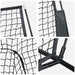 Baseball și Softball Negru 250 x 106 x 209 cm Poliester - WALTI WALTI