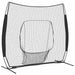 Baseball și Softball Negru 250 x 106 x 209 cm Poliester - WALTI WALTI