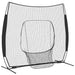 Baseball și Softball Negru 250 x 106 x 209 cm Poliester - WALTI WALTI