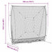 Plasă pentru antrenament de baseball 180 x 89,5 x 152,5 cm - WALTI WALTI