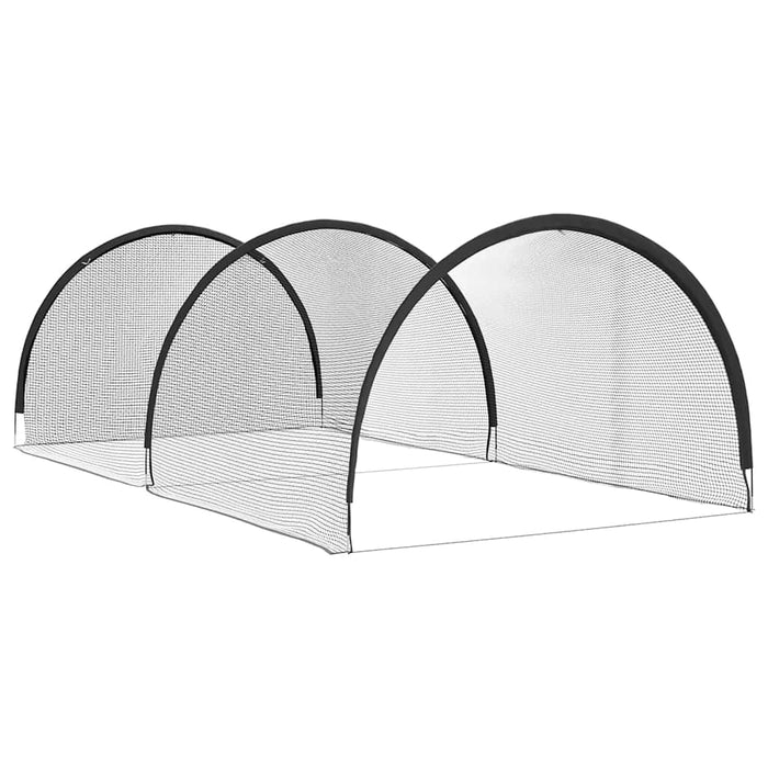 Baseball și Softball Negru 702 x 369,5 x 243,5 cm Poliester - WALTI WALTI