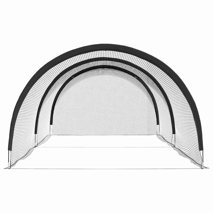 Baseball și Softball Negru 702 x 369,5 x 243,5 cm Poliester - WALTI WALTI