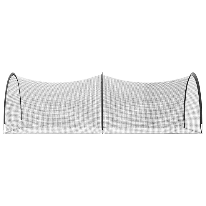 Baseball și Softball Negru 702 x 369,5 x 243,5 cm Poliester - WALTI WALTI