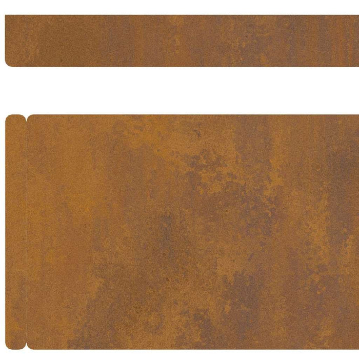 Împrejmuire pentru gazon Ruginit 450 x 10 cm - WALTI WALTI