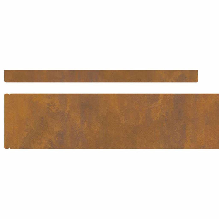 Împrejmuire pentru gazon Ruginit 450 x 10 cm - WALTI WALTI
