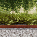 Margine pentru gazon 4 pcs Ruginit 450 x 0,05 x 10 cm - WALTI WALTI