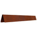 Margine pentru gazon 4 pcs Ruginit 450 x 0,05 x 10 cm - WALTI WALTI