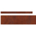 Margine pentru gazon 4 pcs Ruginit 450 x 0,05 x 10 cm - WALTI WALTI