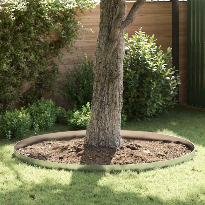 Împrejmuire pentru gazon Argintiu 450 x 15 cm Oțel galvanizat - WALTI WALTI