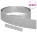 Împrejmuire pentru gazon Argintiu 450 x 15 cm Oțel galvanizat - WALTI WALTI