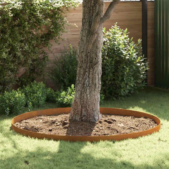 Împrejmuire pentru gazon Ruginit 450 x 15 cm - WALTI WALTI