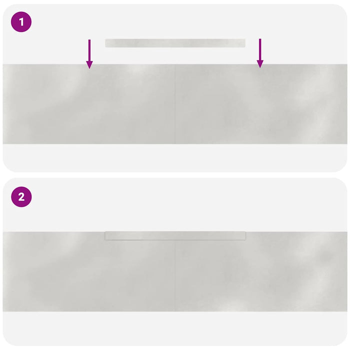 Margine pentru gazon Argintiu 450 x 0.05 x 15 cm - WALTI WALTI