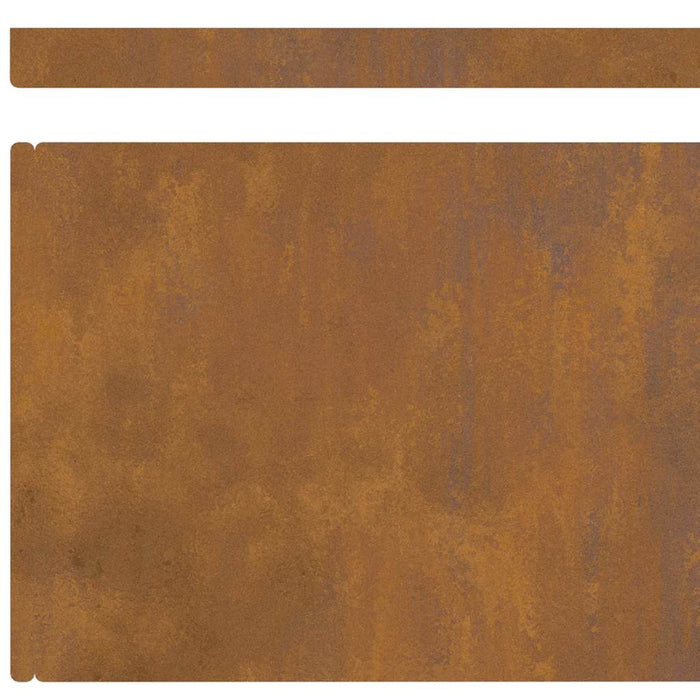 Împrejmuire pentru gazon Ruginit 450 x 20 cm - WALTI WALTI