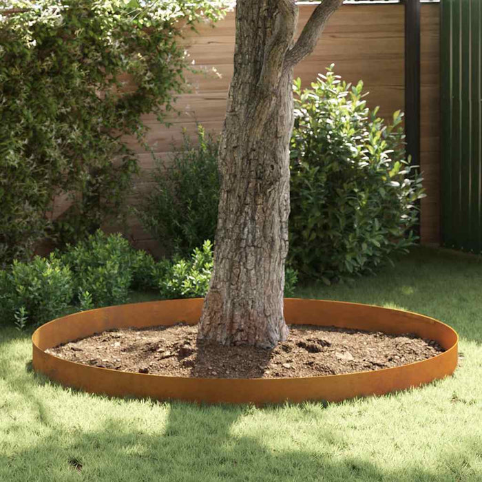 Împrejmuire pentru gazon Ruginit 450 x 20 cm - WALTI WALTI