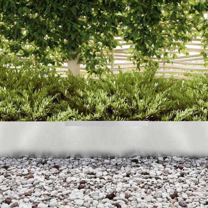 Margine pentru gazon 450 x 0,05 x 25 cm Oţel inoxidabil WALTI