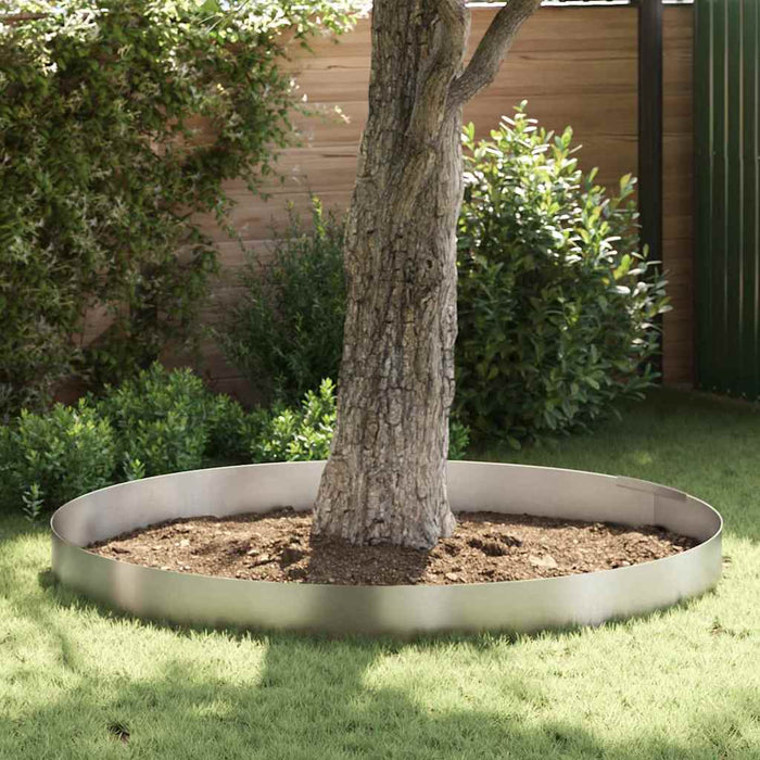 Margine pentru gazon 450 x 0,05 x 25 cm Oţel inoxidabil WALTI