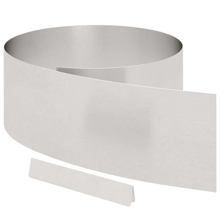 Margine pentru gazon 450 x 0,05 x 25 cm Oţel inoxidabil WALTI