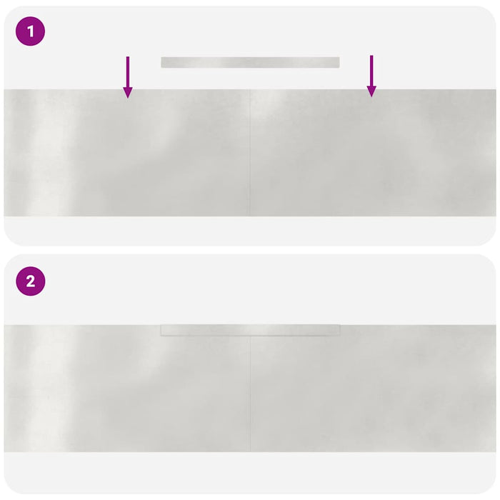 Margine pentru gazon 450 x 0,05 x 25 cm Oţel inoxidabil WALTI