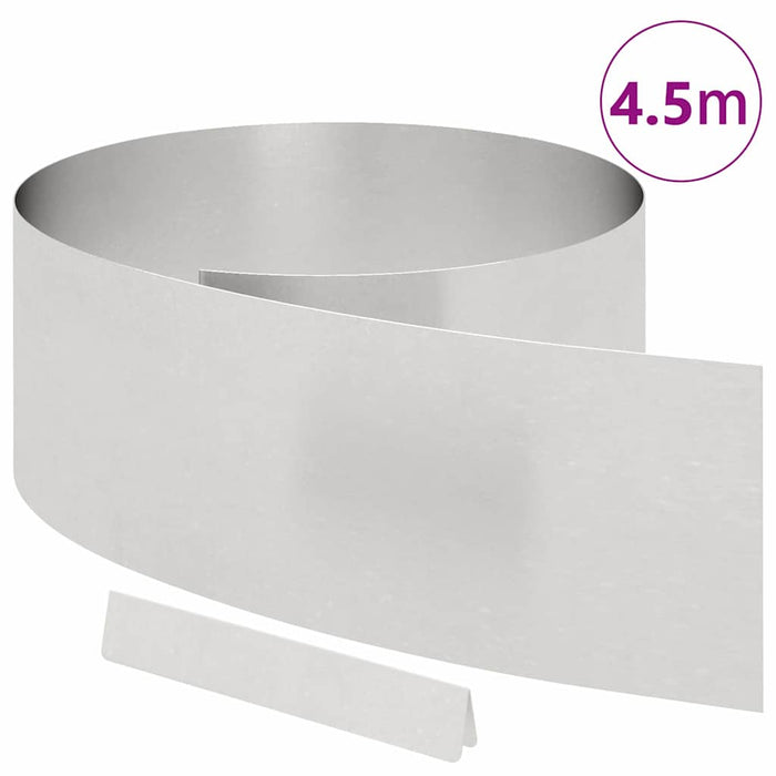 Margine pentru gazon 450 x 0,05 x 25 cm Oţel inoxidabil WALTI