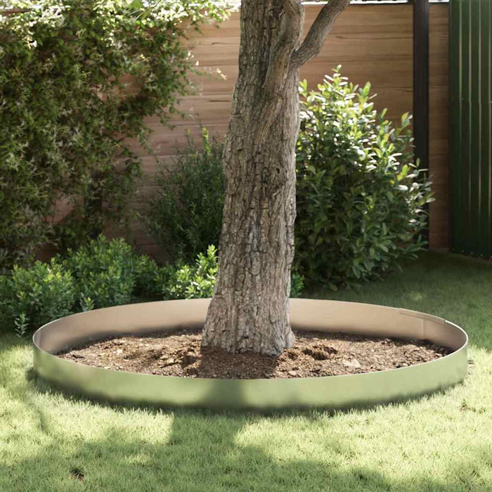 Margine pentru gazon 450 x 25 cm Oțel Galvanizat Argintiu WALTI