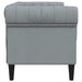 Canapea Chesterfield Argyle Gri deschis 182.5 x 74.5 x 74.5 cm - WALTI WALTI