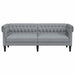 Canapea Chesterfield Argyle Gri deschis 201.5 x 74.5 x 74.5 cm - WALTI WALTI