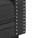 Canapea Negru 194 x 74,5 x 70,5 cm PVC - WALTI WALTI
