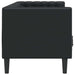 Canapea Negru 194 x 74,5 x 70,5 cm PVC - WALTI WALTI