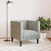 Canapea Gri deschis 74,5 x 71 x 70,5 cm Catifea - WALTI WALTI