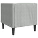Canapea Gri deschis 74,5 x 71 x 70,5 cm Catifea - WALTI WALTI