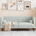 Canapea Gri deschis 174 x 74,5 x 70,5 cm Catifea - WALTI WALTI