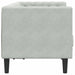 Canapea Gri deschis 174 x 74,5 x 70,5 cm Catifea - WALTI WALTI