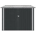 Shed pentru biciclete 3 pcs Antracit 215 x 206 x 157 cm Metal - WALTI WALTI