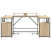 Birou cu sertar Stejar sonoma 182 x 101 x 87.5 cm Lemn compozit - WALTI WALTI
