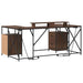 Birou cu sertar Stejar brun 182 x 101 x 87.5 cm Lemn compozit - WALTI WALTI