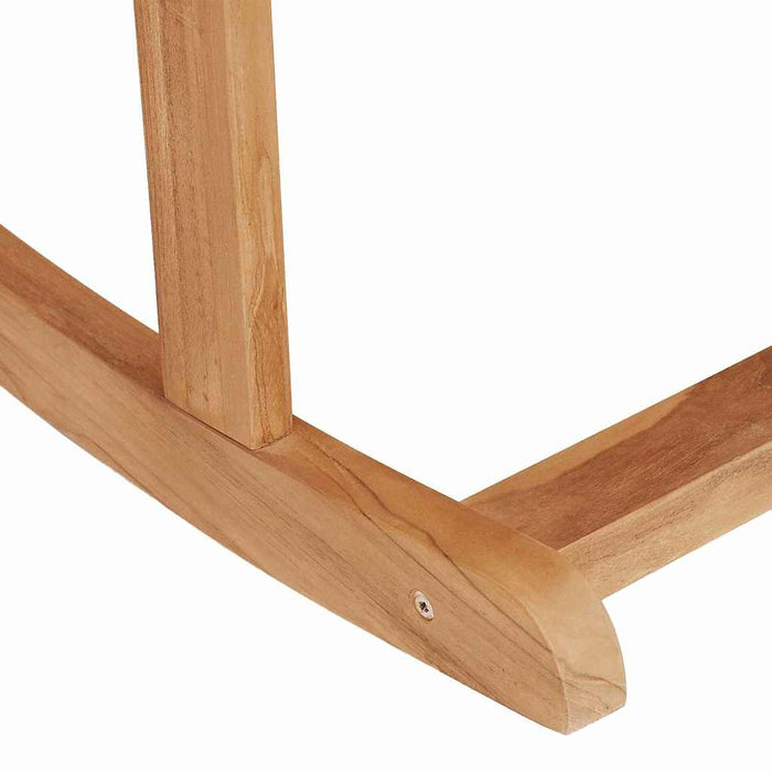 Scaun rocking Adirondack 2 buc. Maro Lemn masiv de tec WALTI
