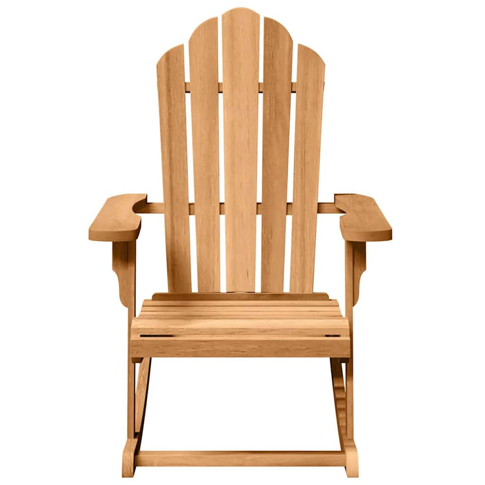Scaun rocking Adirondack 2 buc. Maro Lemn masiv de tec WALTI