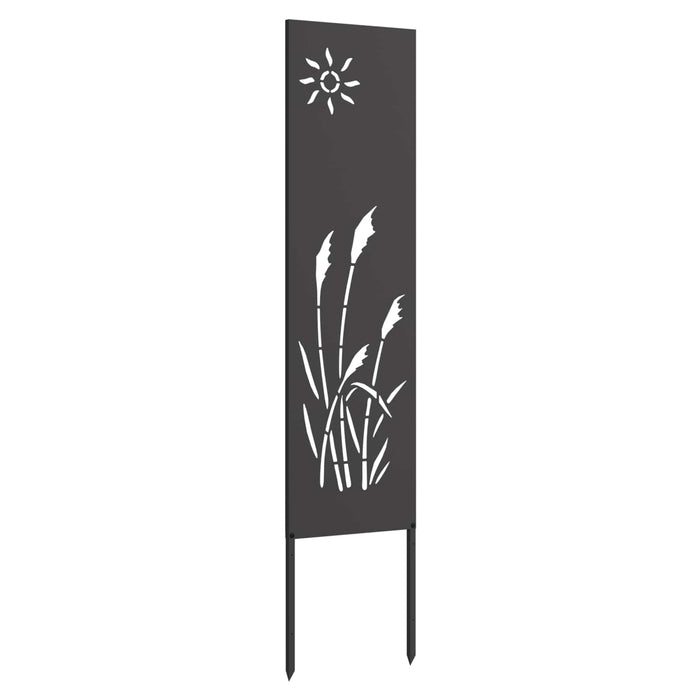 Ecran de intimitate pentru grădină Traforaj Negru 32 x 140 cm - WALTI WALTI