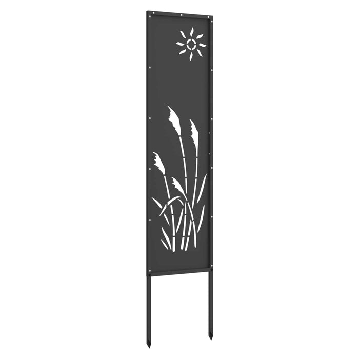 Ecran de intimitate pentru grădină Traforaj Negru 32 x 140 cm - WALTI WALTI